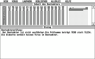 Sagrotan atari screenshot